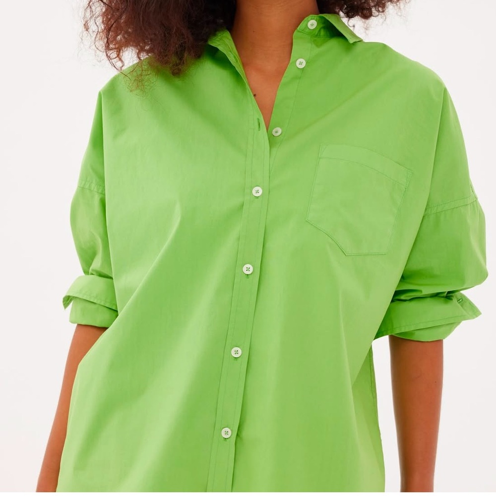 LMND Chiara shirt Kiwi. NWT SIZE SMALL